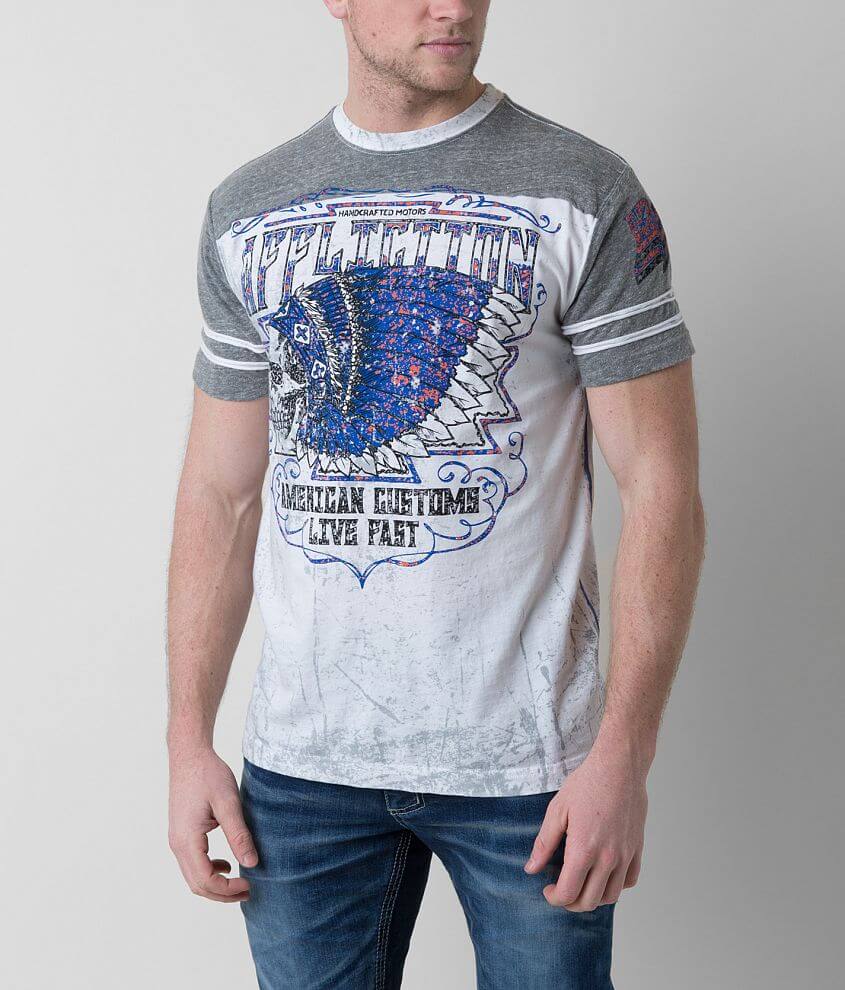 Affliction American Customs Roam T-Shirt front view