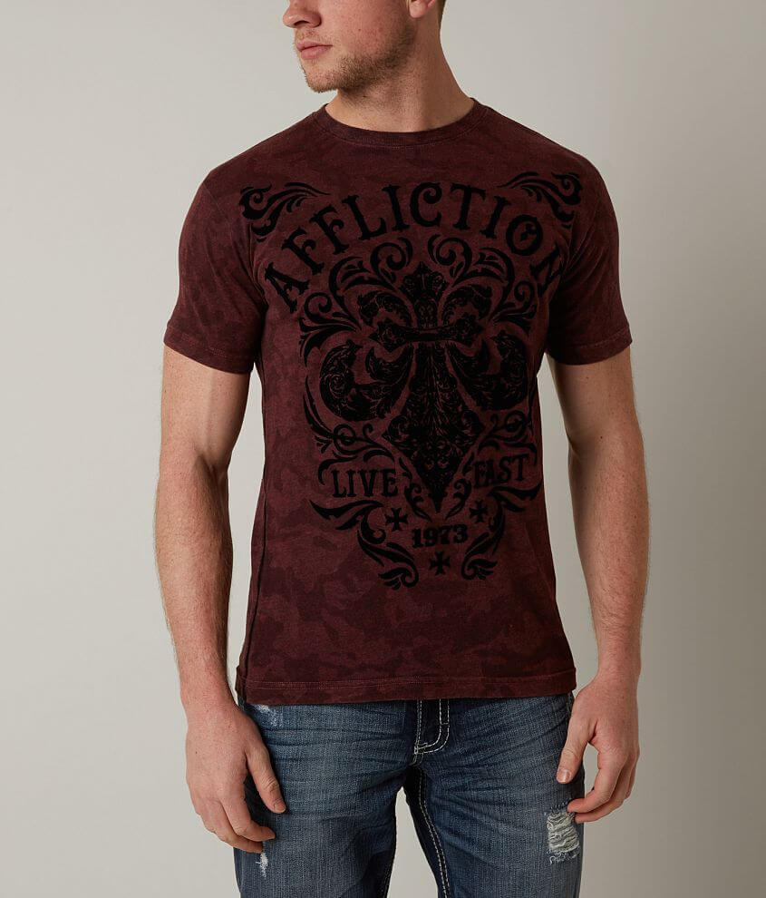 Affliction Truth &#38; Consequence T-Shirt front view