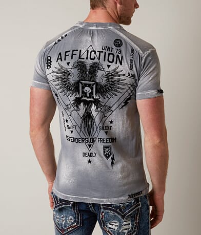 Affliction Unit 73 Henley BACK