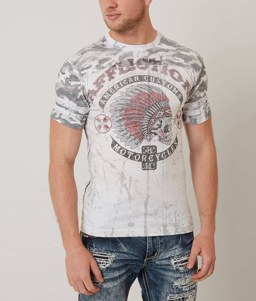Affliction American Customs Arrow T-Shirt front view
