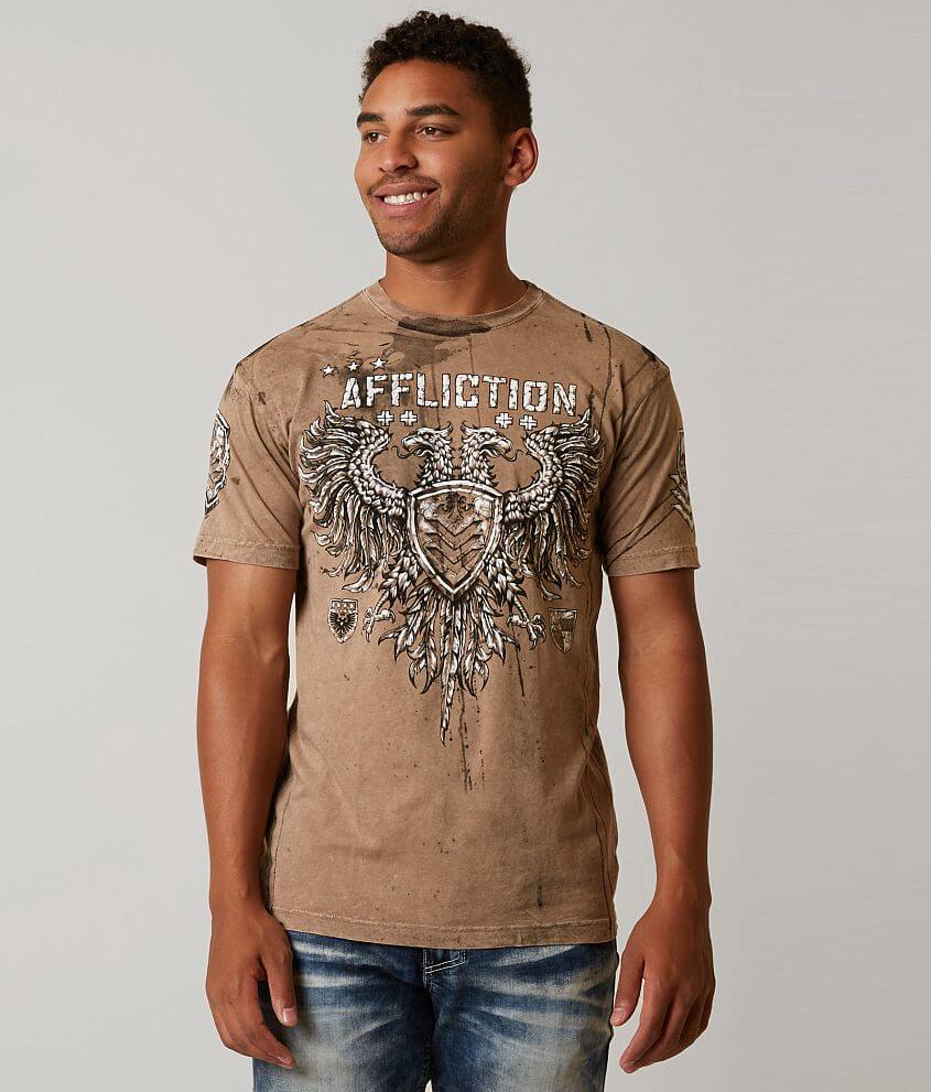 Affliction Value Chalkboard T-Shirt front view