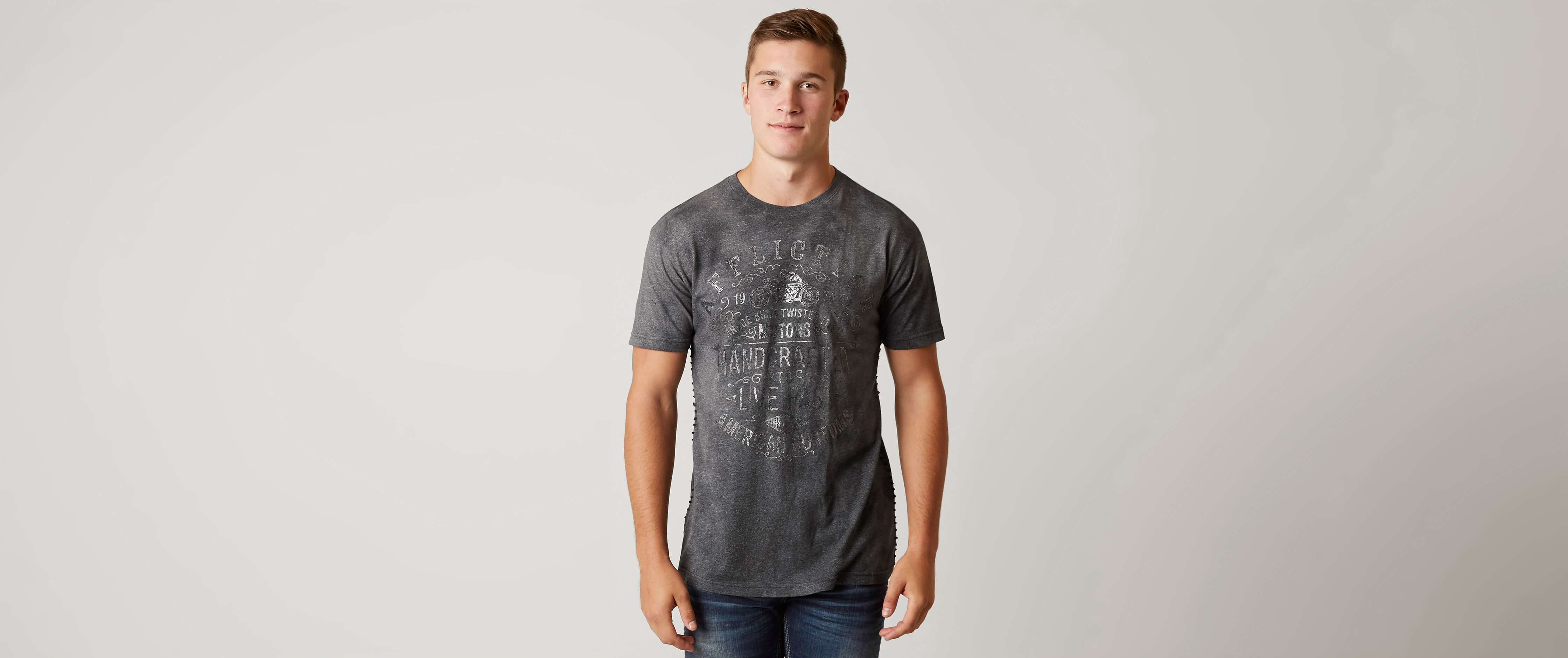 Affliction American Customs Twisted Metal T-Shirt