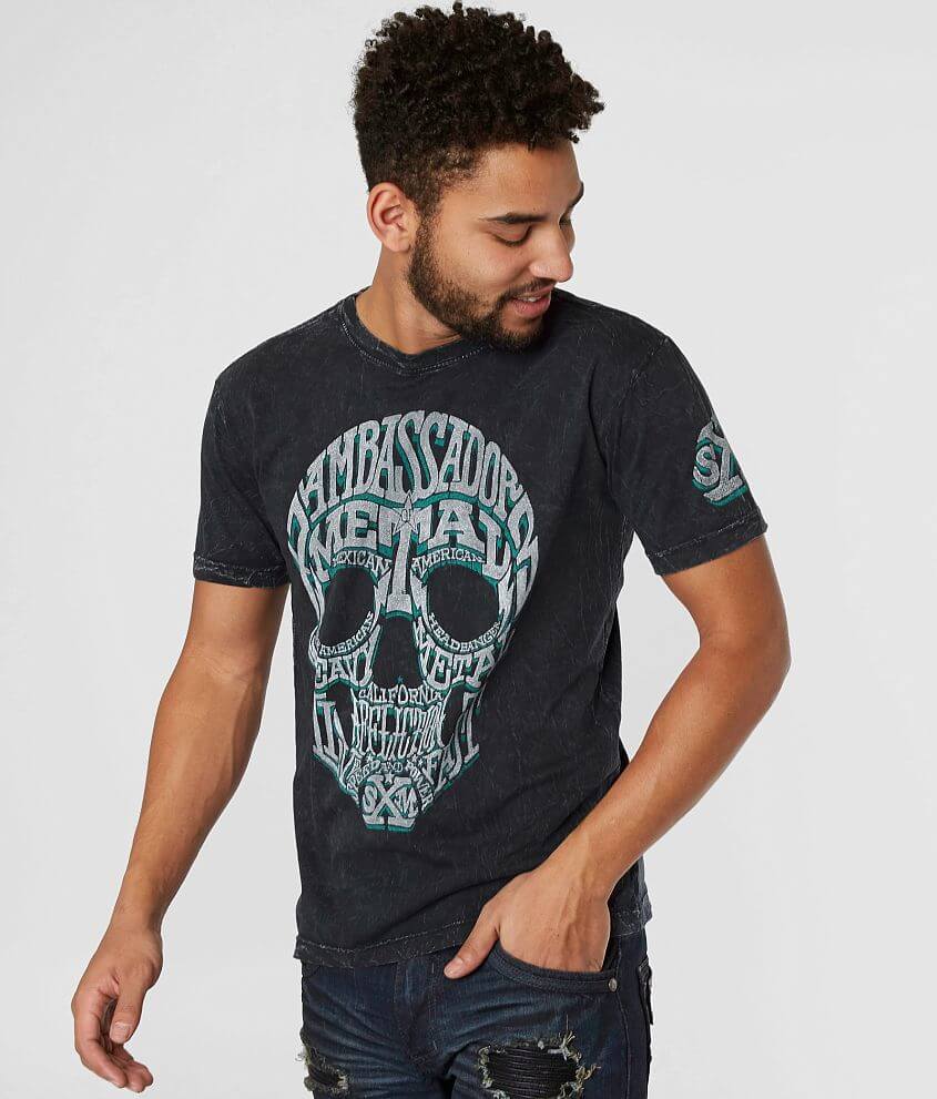 Affliction Metal Mangin T-Shirt front view
