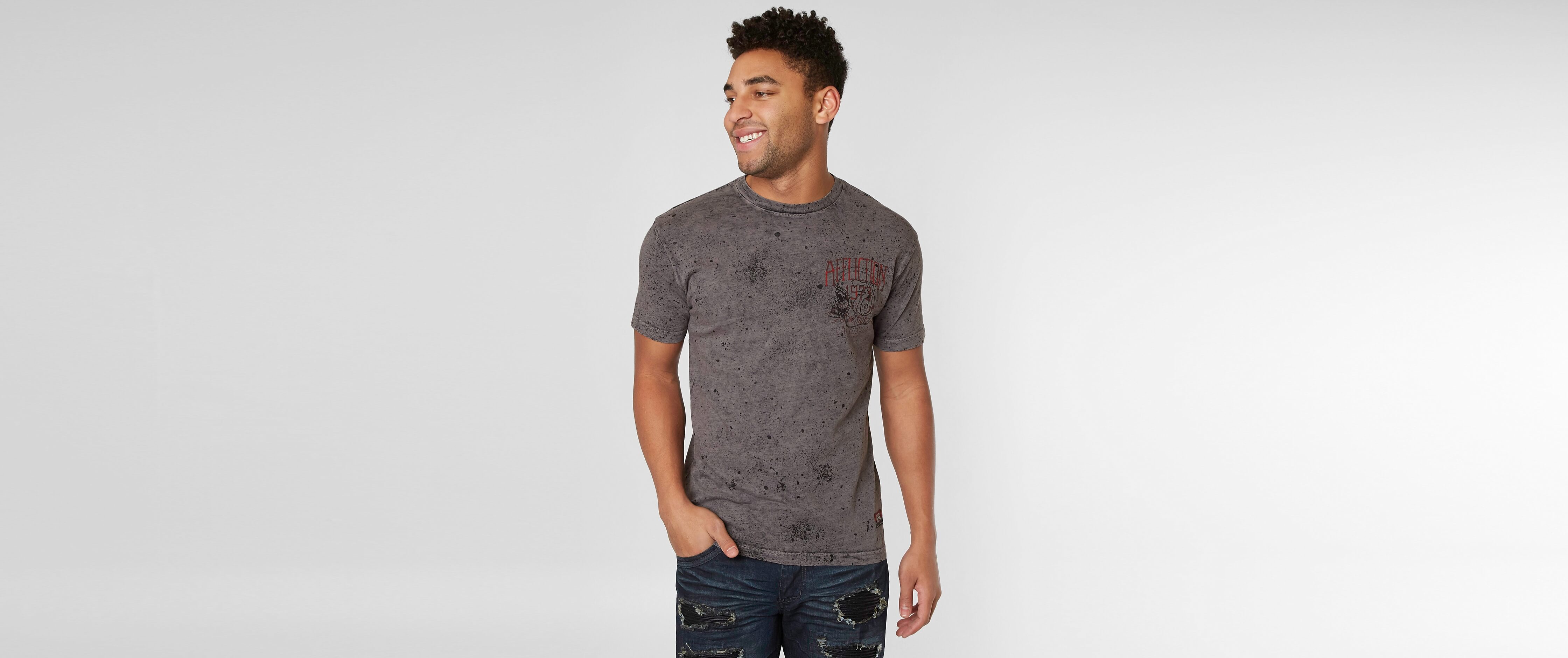 Image of Affliction American Customs Four Stroke T-Shirt