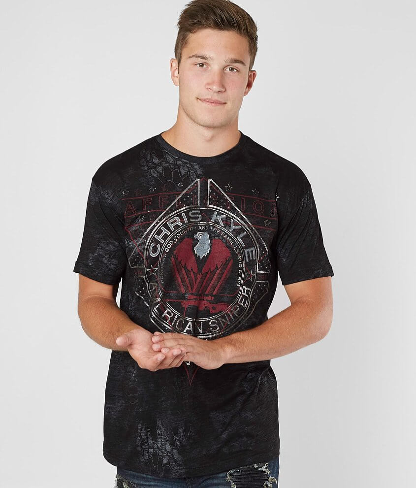 Affliction Black Coffee T-Shirt front view