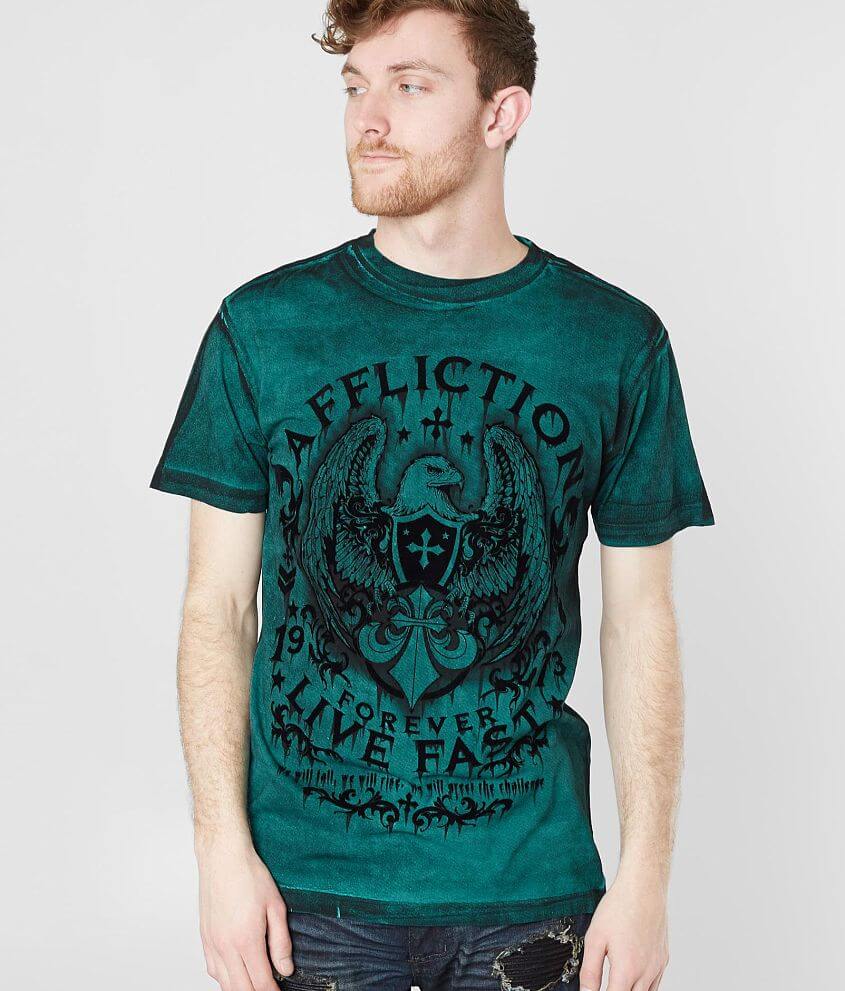Affliction Virtue Dusk T-Shirt front view