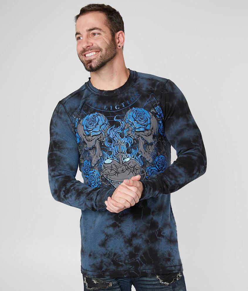 Affliction Lifesblood Reversible Thermal front view