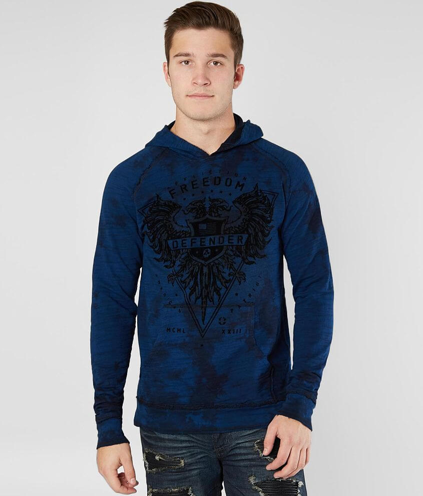 Affliction USA Freedom Reversible Sweatshirt front view