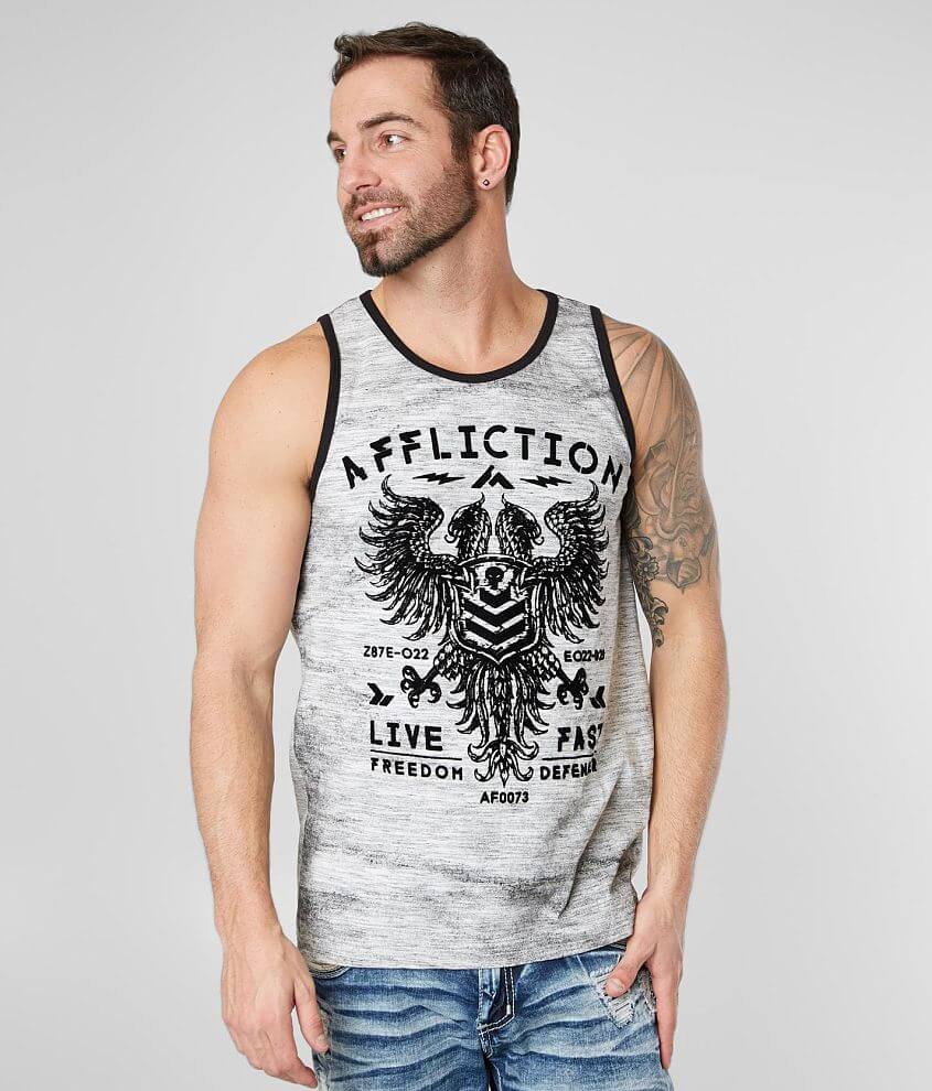 Affliction Value Freedom Dusk Reversible Tank Top - Men's Tank Tops in ...