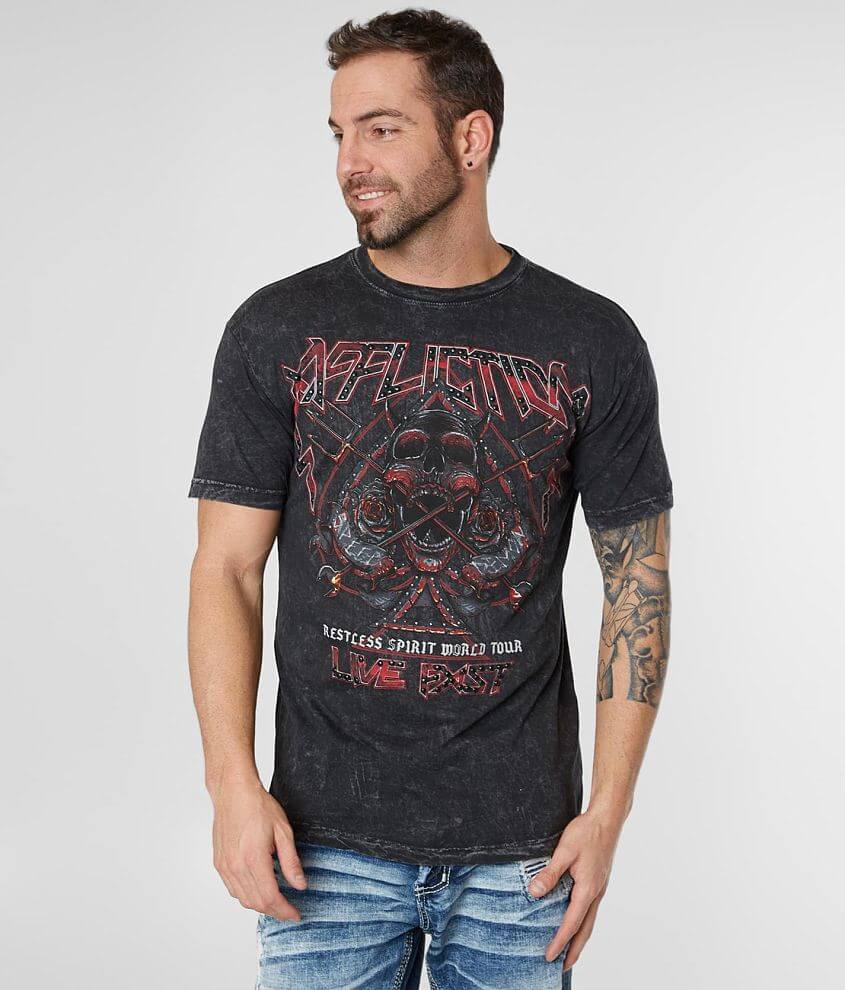 Spiritual T-Shirt - Men's T-Shirts in Black Lava | Buckle