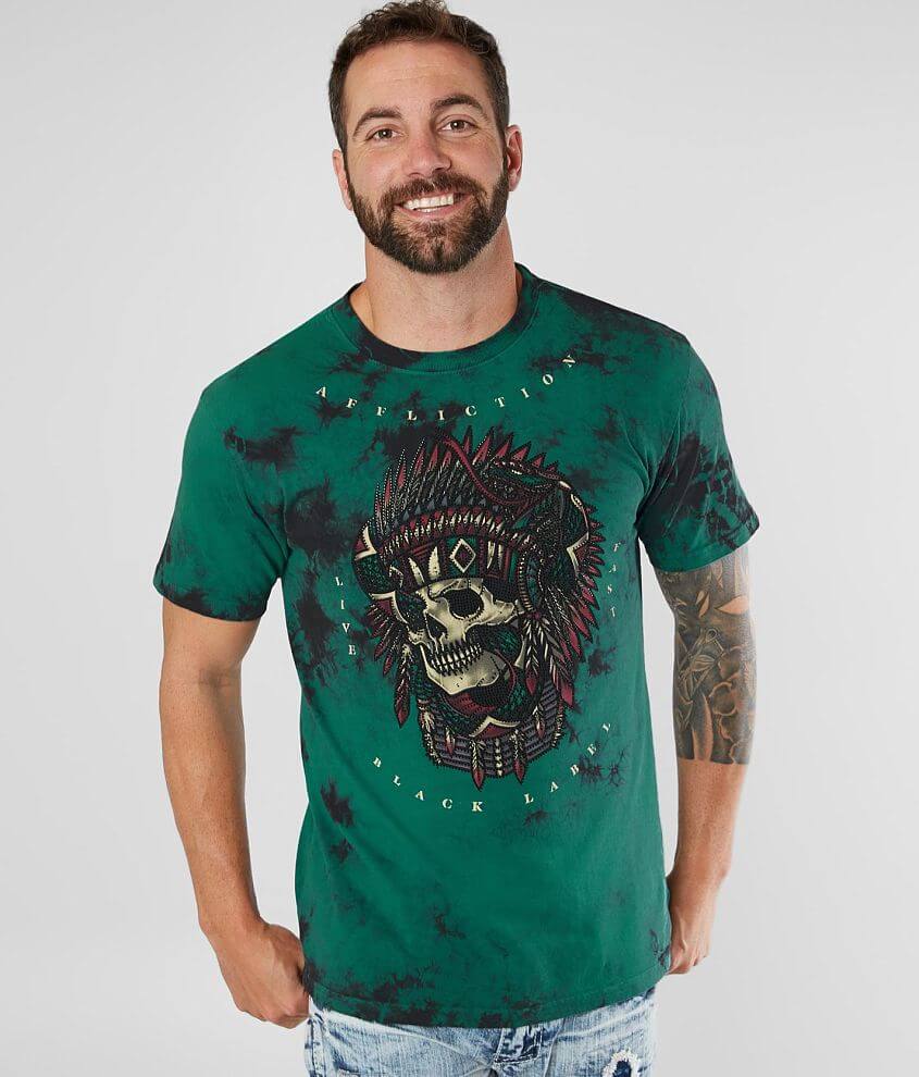 Affliction Snake Charmer T-Shirt front view