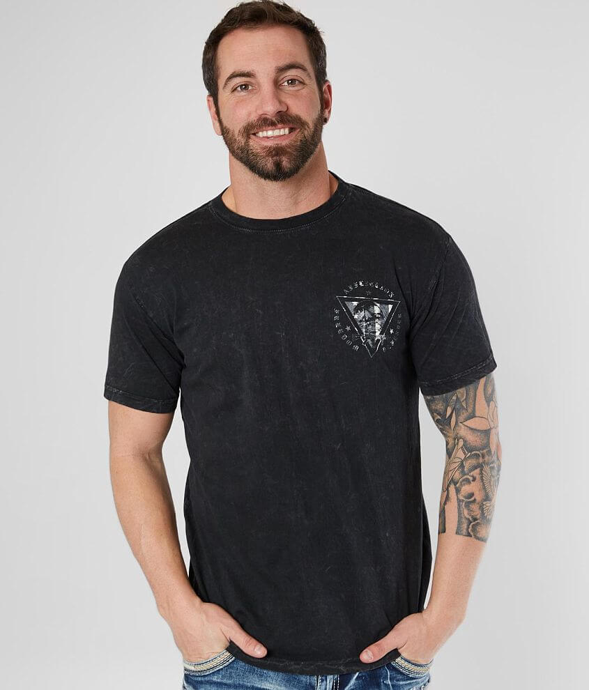 Affliction Freedom Defender Stronghold T-Shirt - Men's T-Shirts in ...