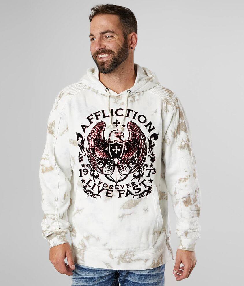Affliction Virtue Hooded Sweatshirt front view