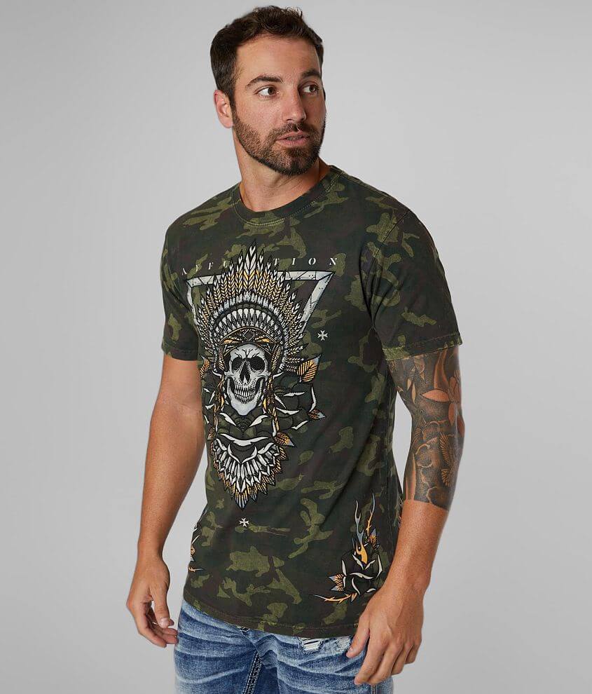 Affliction Ironhourse Tribe T-Shirt front view