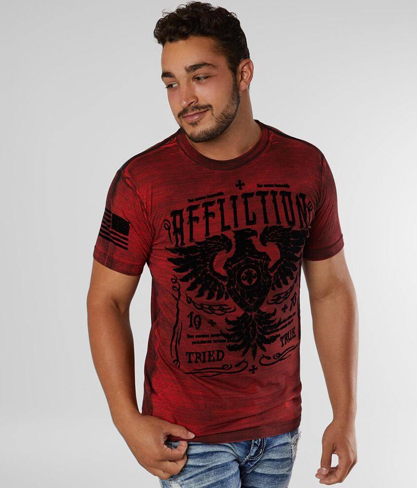 Affliction Standing Glory T-Shirt front view