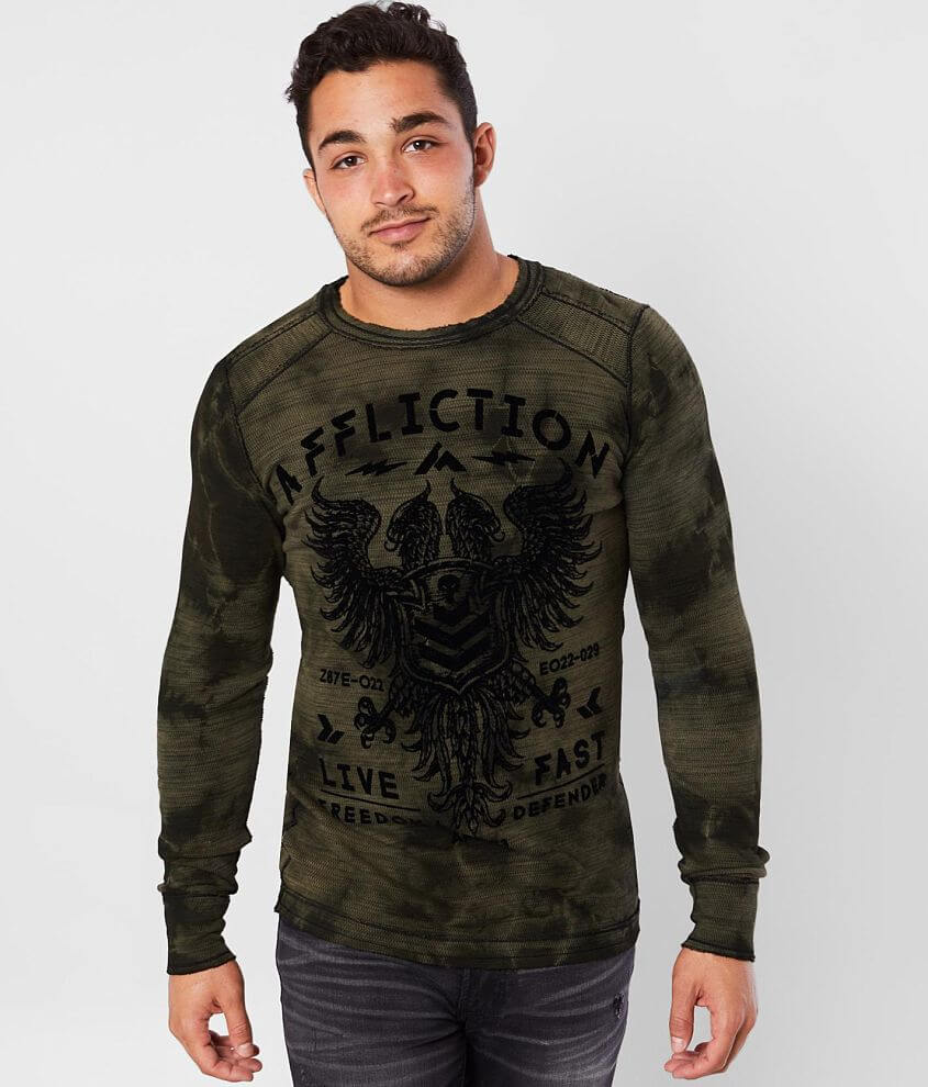 Affliction Value Freedom Dusk Reversible Thermal front view