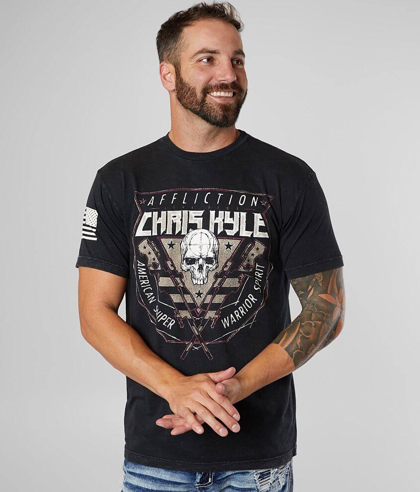 Affliction Snipers Breath T-Shirt front view