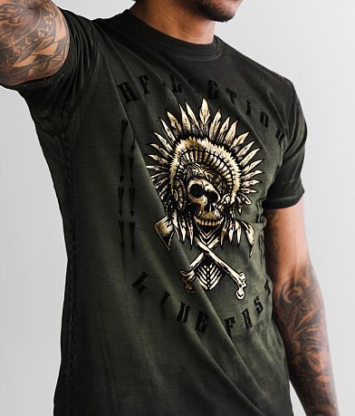 Affliction Native Grease T-Shirt misc detail 1 view