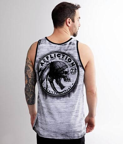 Affliction Apache Garage Tank Top BACK