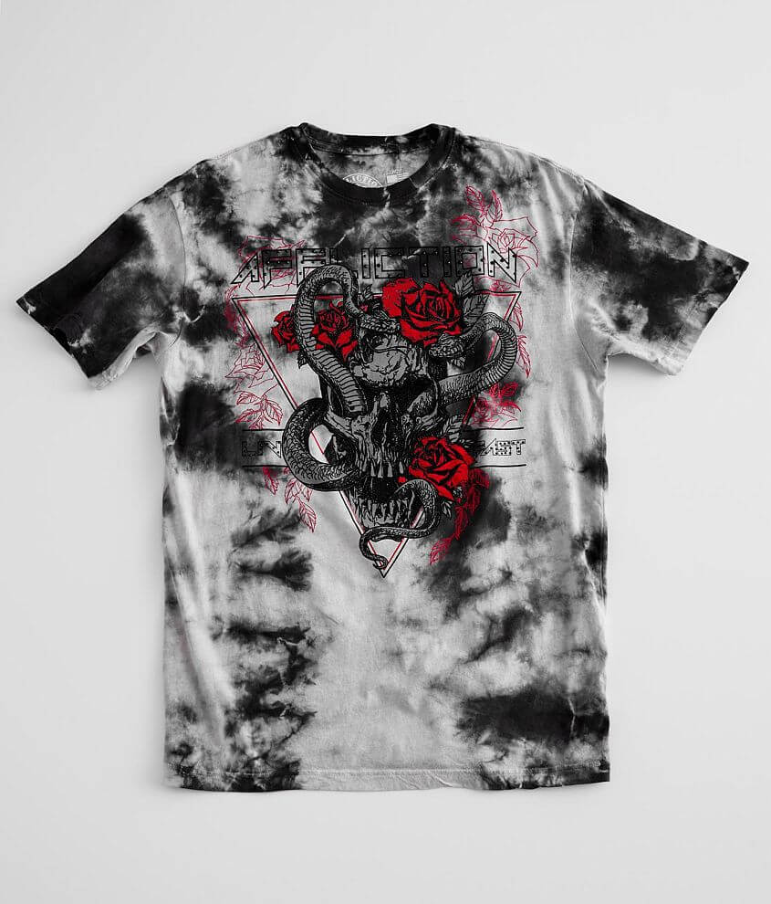 Affliction Vipers Den T-Shirt front view