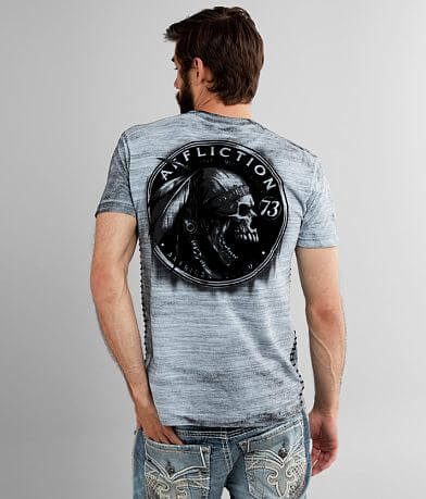 Affliction American Customs Apache Garage T-Shirt back view
