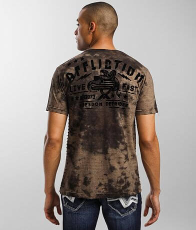 Affliction Freewill T-Shirt back view