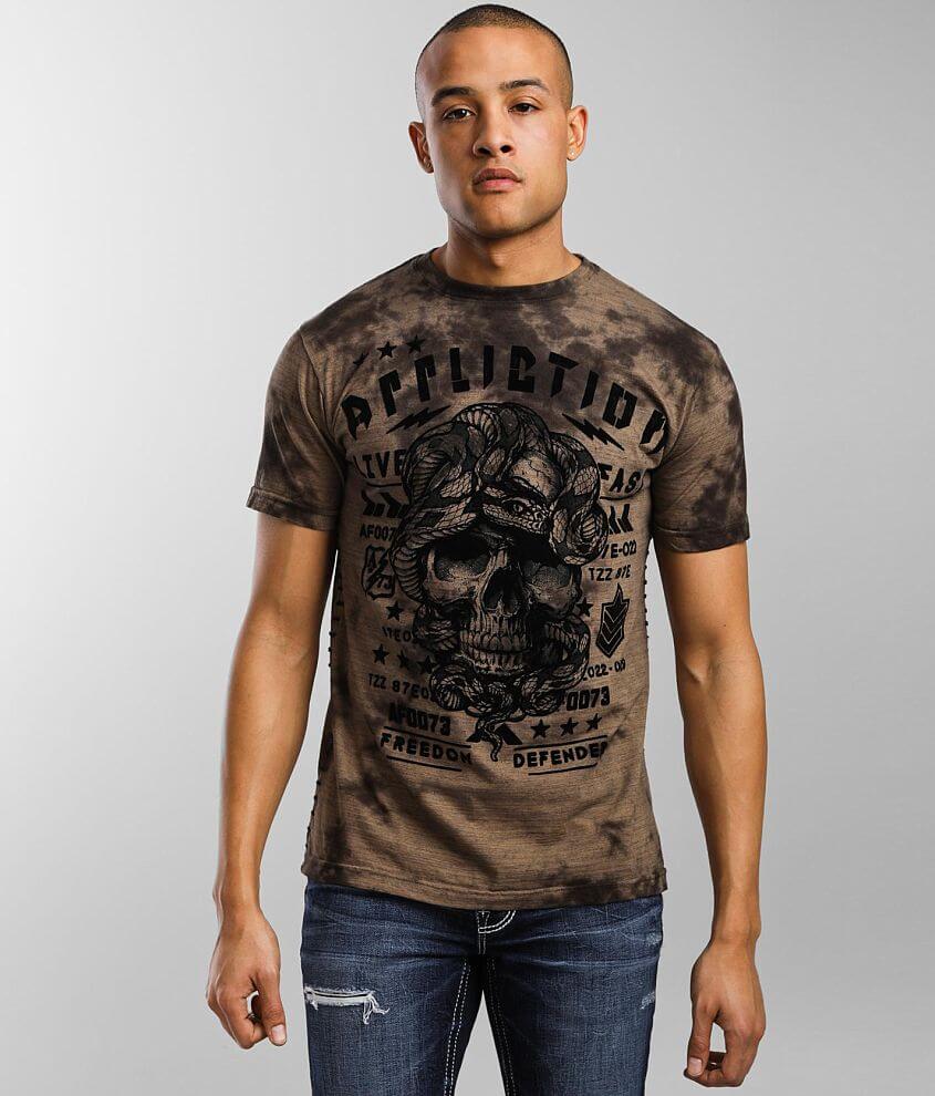 Affliction Freewill T-Shirt front view