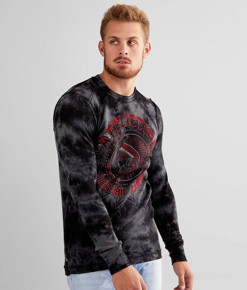 Affliction American Customs Gravel Chief Thermal front view