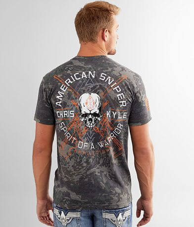 Affliction Sniper&apos;s Lair T-Shirt BACK