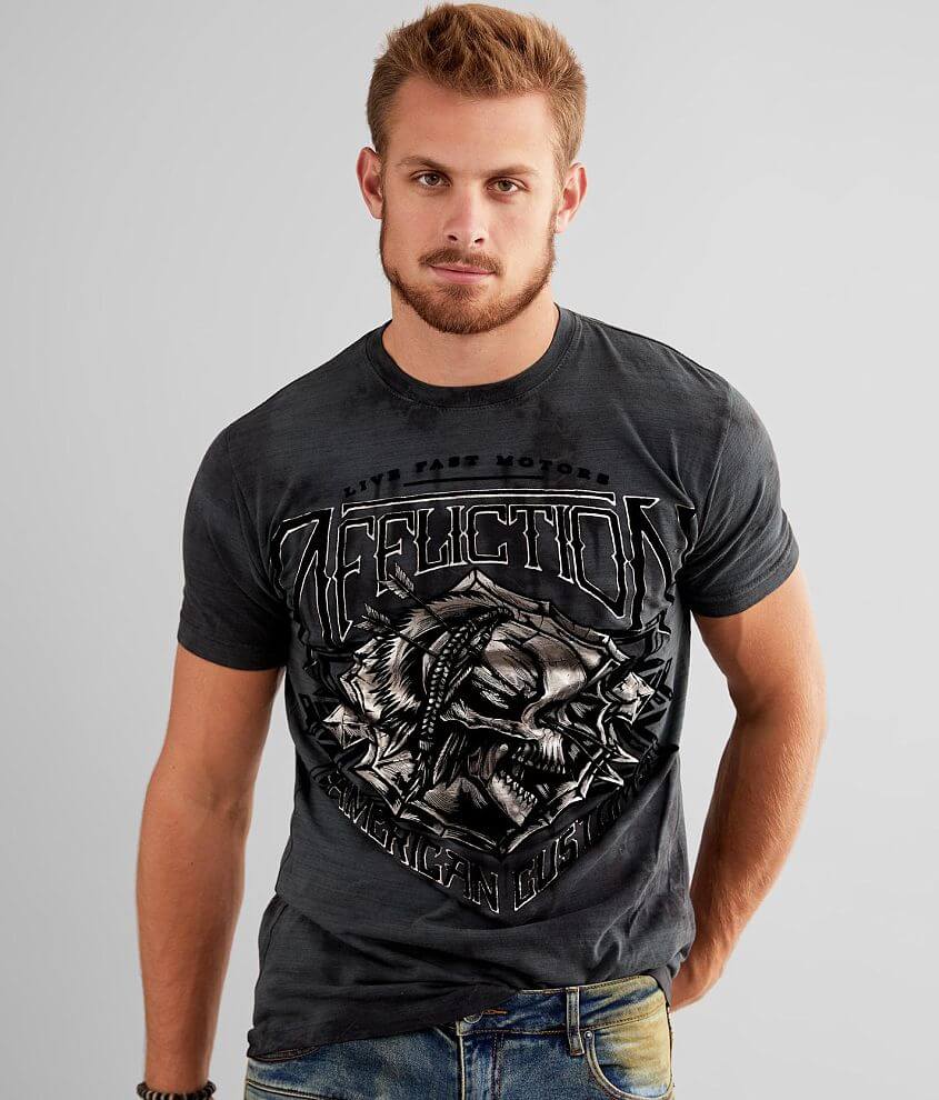 Affliction American Customs Native Outlaw T-Shirt front view