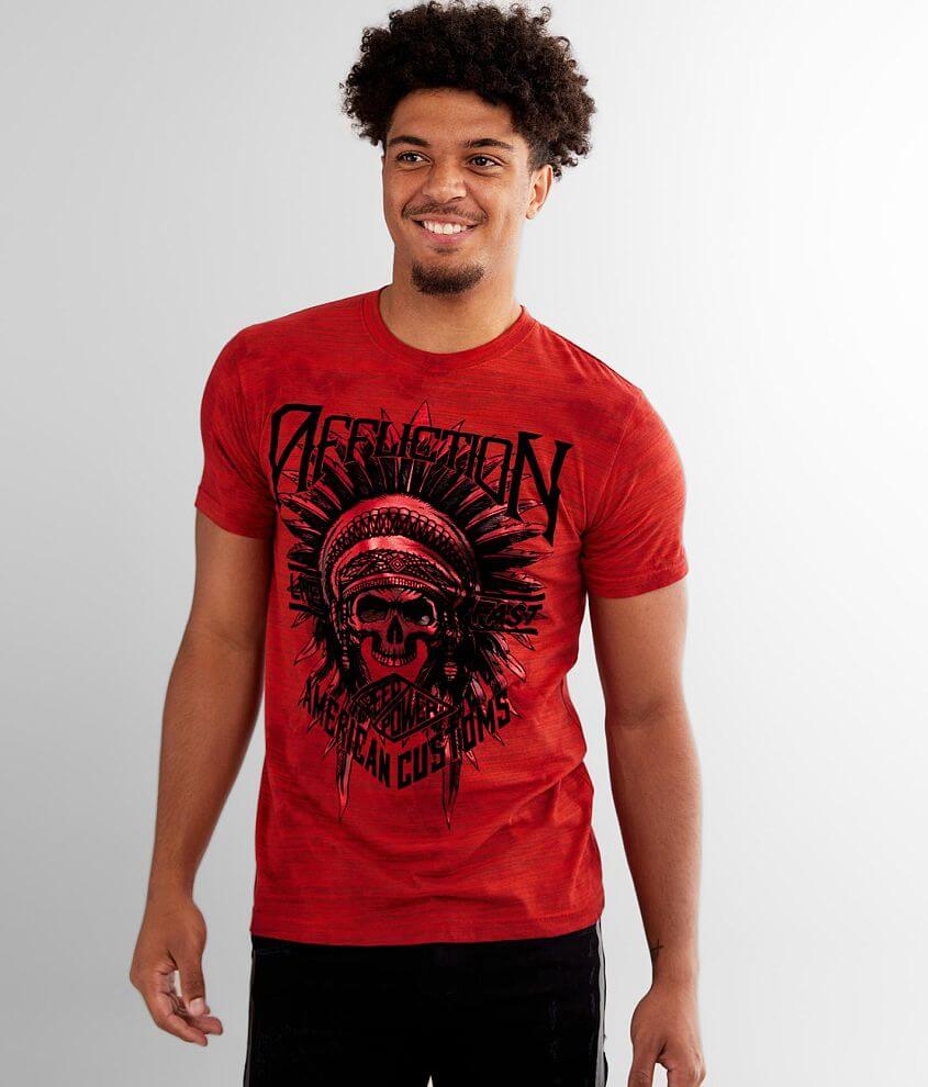 Affliction American Customs Speed Tribe T-Shirt front view