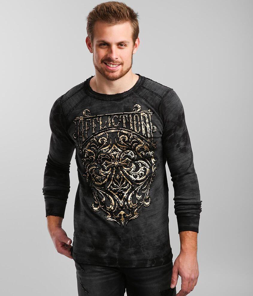 Affliction Marblesmith Reversible Thermal front view