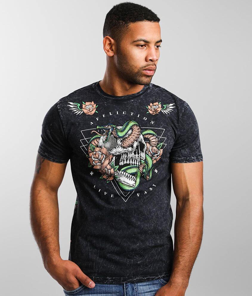 Affliction Toxic Earth T-Shirt front view
