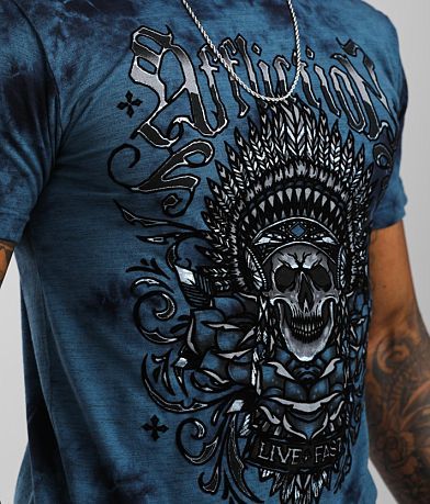Affliction Spiral Shadow T-Shirt MISC_DETAIL_1