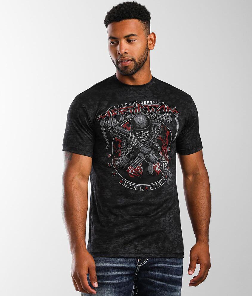 Affliction Freedom Defender Trailblazer T-Shirt - Men's T-Shirts