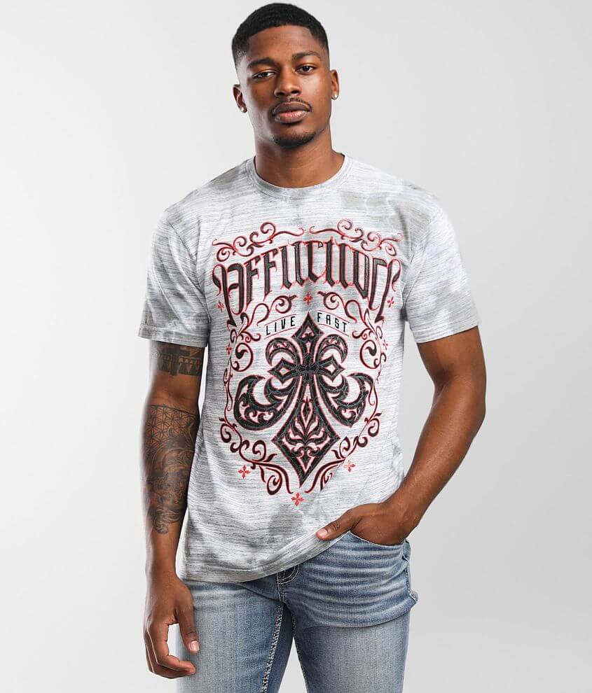 Affliction Winter Epitaph T-Shirt front view