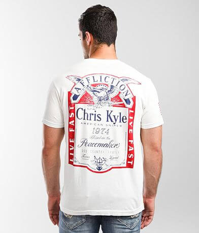 Affliction Chris Kyle Cold One T-Shirt BACK
