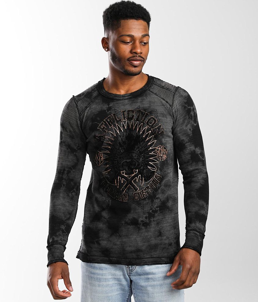 Affliction Native Roar Reversible Thermal front view