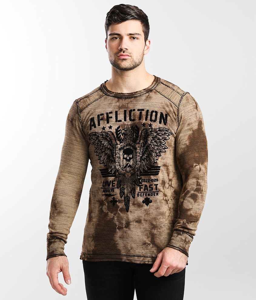 Affliction Art Of War Reversible Thermal front view