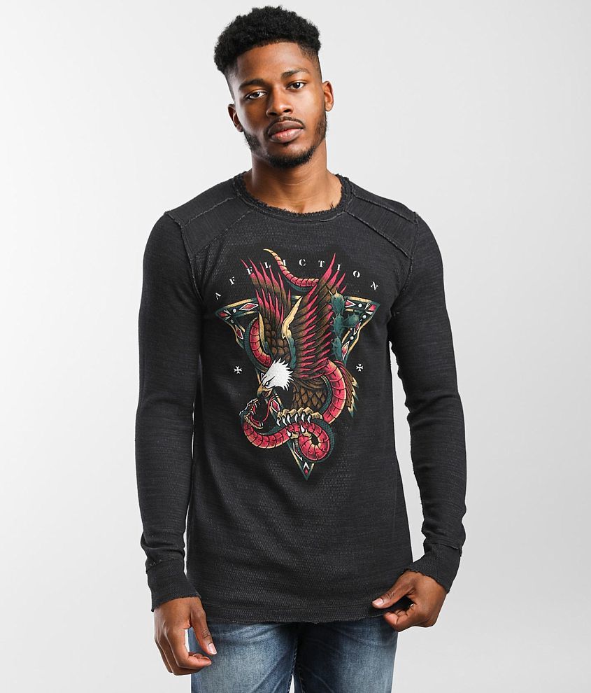Affliction Nacional Reversible Thermal front view