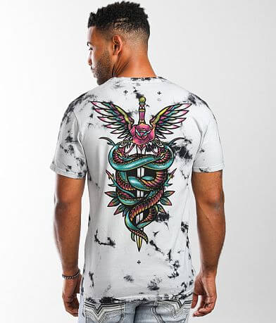 Affliction Screaming Heathen T-Shirt BACK