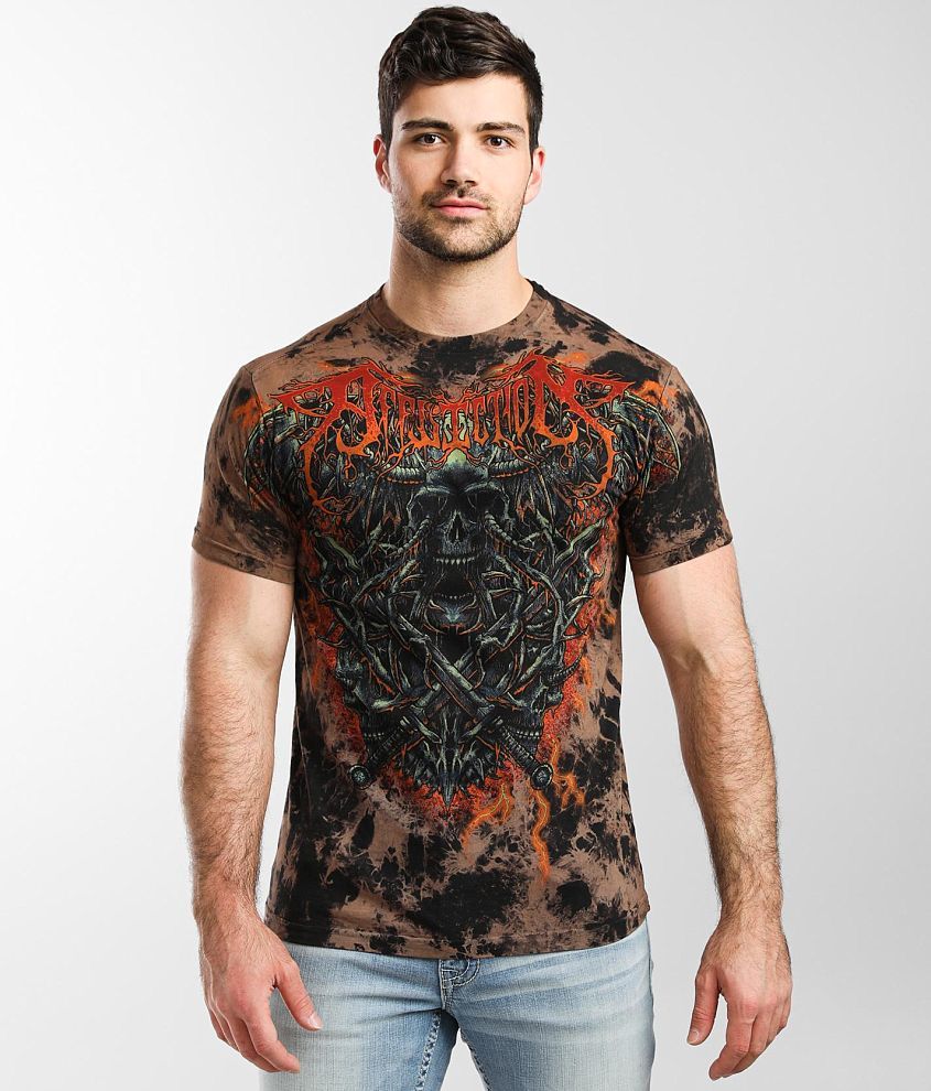 Affliction Tortured T-Shirt front view