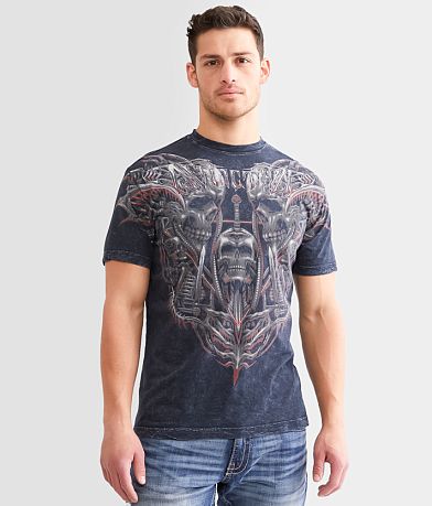 Affliction Cybordial T-Shirt front view