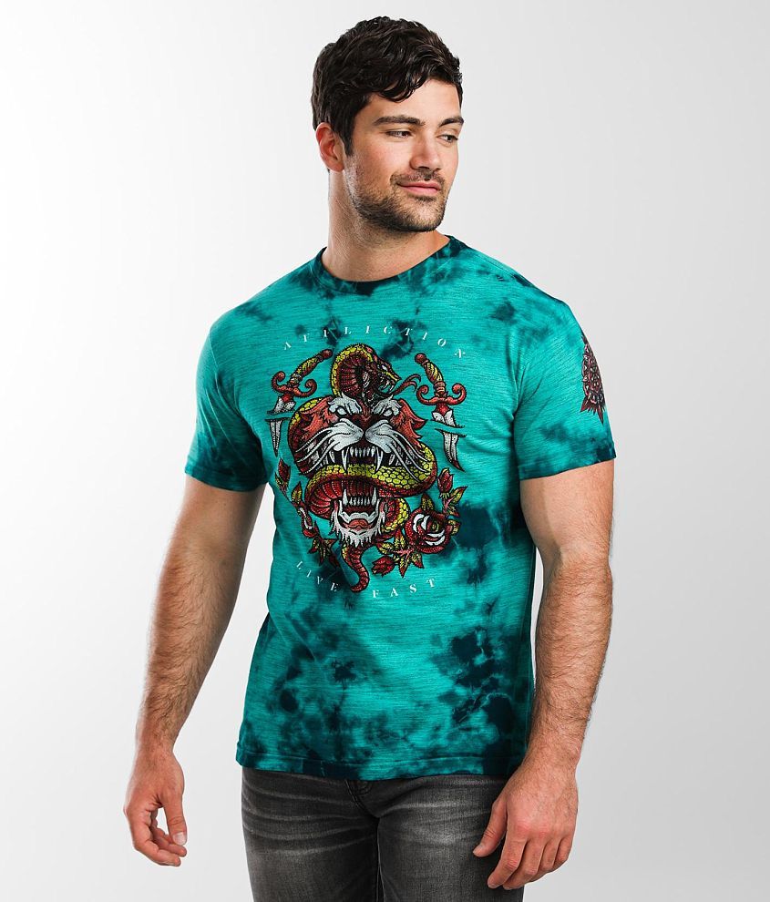 Affliction Brawl City T-Shirt front view