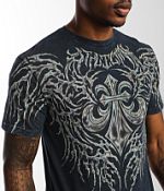 Affliction Gracie Fighter T Shirt Black UFC MMA Clothing - FIGHTWEAR SHOP EUROPE - Foto 7