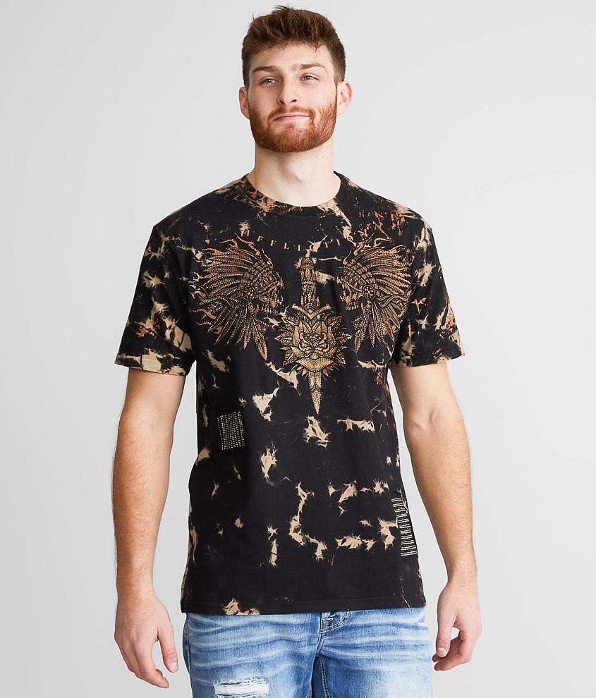 Affliction Fire Breather T-Shirt - Men's T-Shirts in Gibbs Wash | Buckle