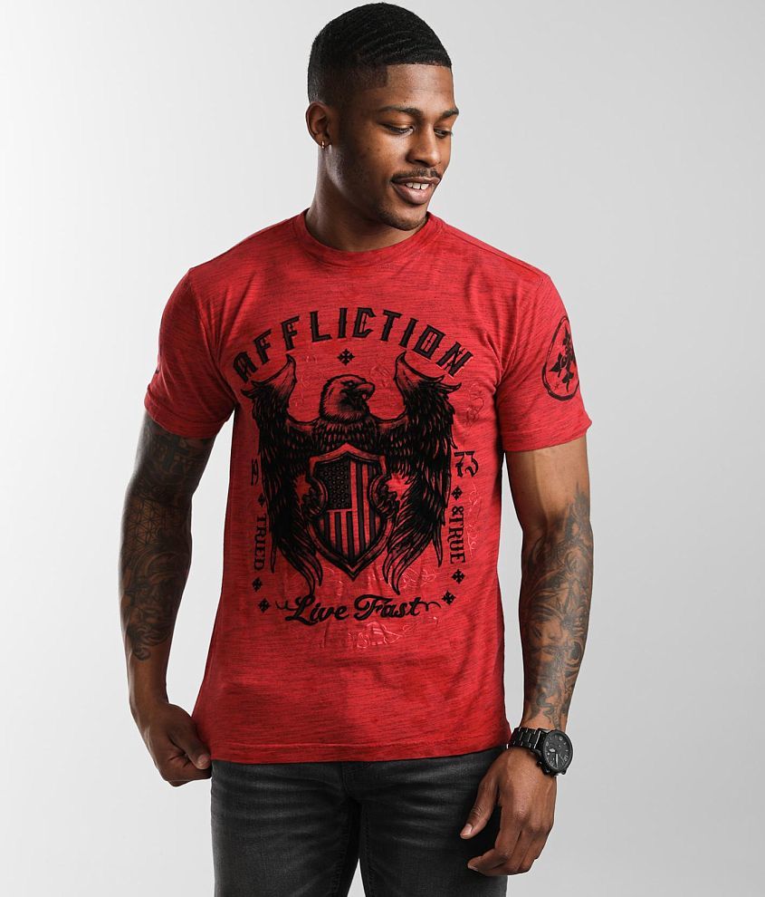 Affliction Code Of Honor T-Shirt front view