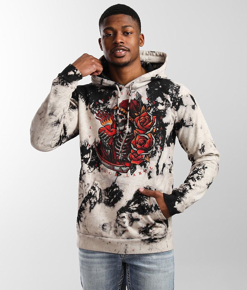 Affliction Fire Harvest Hooded Sweatshirt - Men's Sweatshirts in Blk ...