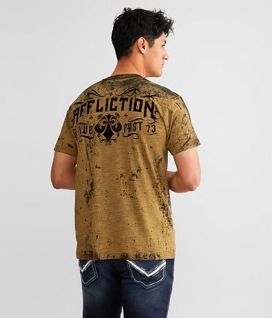 Affliction Grim Intent T-Shirt back view