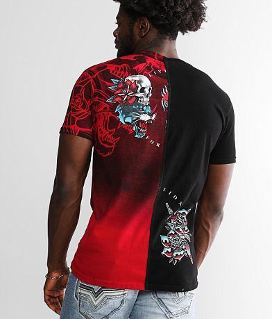 Affliction Obsidian Temple T-Shirt BACK